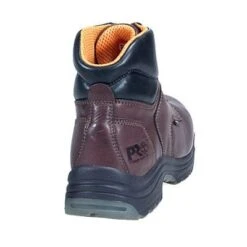 Timberland PRO Boots: Men's TiTAN 26078 Brown Alloy Toe Work Boots -Work Shoe Store image 70375