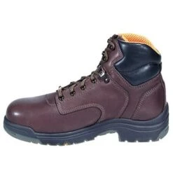 Timberland PRO Boots: Men's TiTAN 26078 Brown Alloy Toe Work Boots -Work Shoe Store image 70377