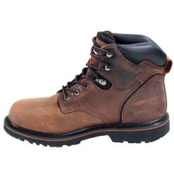 Timberland PRO Boots: Men's Pit Boss Brown 33034 EH Steel Toe Work Boots -Work Shoe Store image 74102