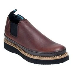 Georgia Boots: Men's GR274 Georgia Giant Leather Romeo Boots -Work Shoe Store image 74555