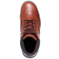 Wolverine Boots: Men's Brown 4906 Harrison Soft Toe Lace Up Work Boots -Work Shoe Store image 76672