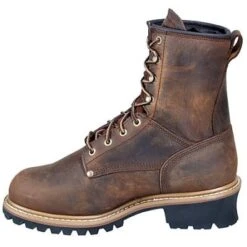 Carolina Boots: Men's Waterproof Insulated CA7821 Met Guard Logger Boots -Work Shoe Store image 77281