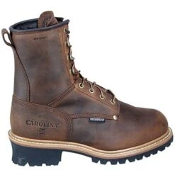 Carolina Boots: Men's Waterproof Insulated CA7821 Met Guard Logger Boots