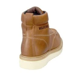 Wolverine Boots: Men's 8289 Steel Toe Wedge Sole Moc Toe Boots -Work Shoe Store image 81635