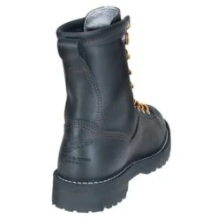 Danner Boots: Men's Black 14100 USA-Made Waterproof Rain Forest Boots -Work Shoe Store image 82954