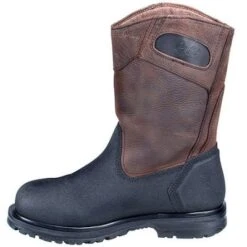 Timberland PRO Boots: Men's 53522 PowerWelt EH Steel Toe Wellington Boots -Work Shoe Store image 83658