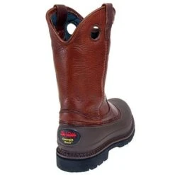 Georgia Boots: Men's Brown G5655 Muddog EH Steel Toe Wellington Boots -Work Shoe Store image 83868
