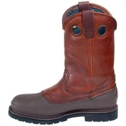 Georgia Boots: Men's Brown G5655 Muddog EH Steel Toe Wellington Boots -Work Shoe Store image 83870