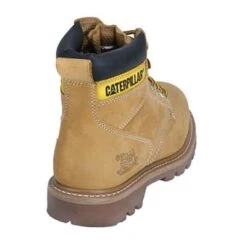 Caterpillar Boots: Men's 6 Inch Steel Toe 89162 Nubuck Work Boots -Work Shoe Store image 84920