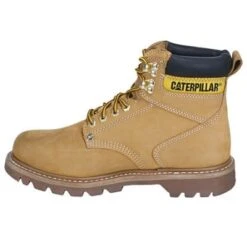 Caterpillar Boots: Men's 6 Inch Steel Toe 89162 Nubuck Work Boots -Work Shoe Store image 84922