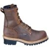 Carolina Boots: Men's Steel Toe Waterproof CA9821 EH Logger Boots -Work Shoe Store image 86756