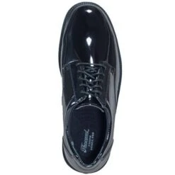 Thorogood Shoes: Men's 831-6031 Black High Gloss Academy Oxford Shoes -Work Shoe Store image 91251