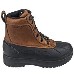Iron Age Boots: Men's Black/Brown IA9650 Waterproof Steel Toe Boots -Work Shoe Store iron age ia9650 ia965 o 01
