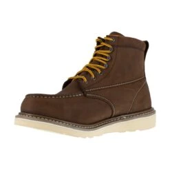Iron Age Boot: Men's IA5061 Tan Reinforcer Steel Toe EH Wedge Boot 9 Iron Age Boot: Men's IA5061 Tan Reinforcer Steel Toe EH Wedge Boot -Work Shoe Store iron age ia5061 reinforcer 03
