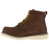 Iron Age Boot: Men's IA5061 Tan Reinforcer Steel Toe EH Wedge Boot -Work Shoe Store iron age ia5061 reinforcer 04