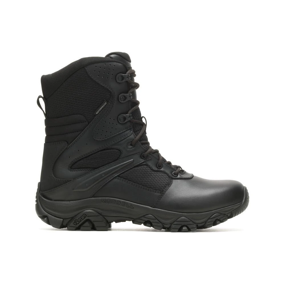 Merrell Boots: Men's J003913 Black Soft Toe Moab 3 8" Tactical Response Zip Waterproof Boot 4 Merrell Boots: Men's J003913 Black Soft Toe Moab 3 8" Tactical Response Zip Waterproof Boot - Image 2