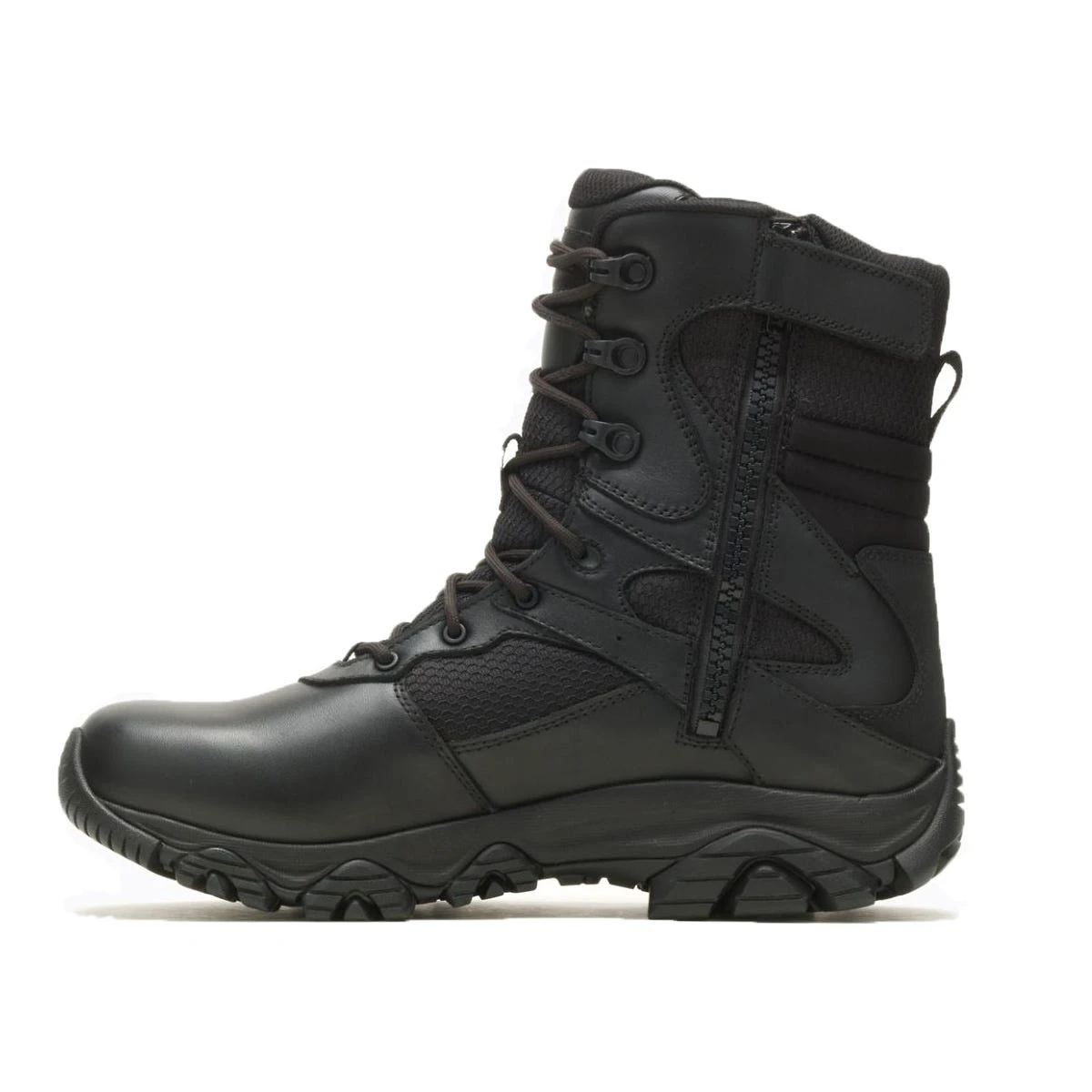 Merrell Boots: Men's J003913 Black Soft Toe Moab 3 8" Tactical Response Zip Waterproof Boot 5 Merrell Boots: Men's J003913 Black Soft Toe Moab 3 8" Tactical Response Zip Waterproof Boot - Image 3