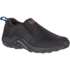 Merrell Shoes: Men's J099321 Black Jungle Moc Slip Resistant Slip On Work Shoe 12 Merrell Shoes: Men's J099321 Black Jungle Moc Slip Resistant Slip On Work Shoe -Work Shoe Store j099321