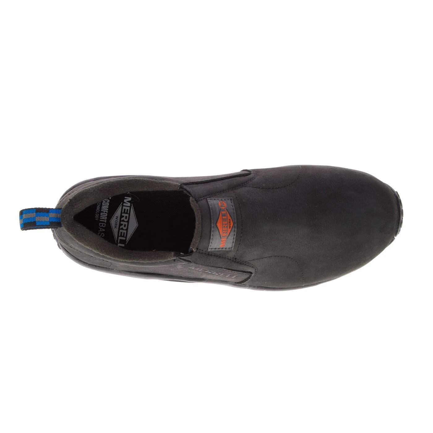 Merrell Shoes: Men's J099321 Black Jungle Moc Slip Resistant Slip On Work Shoe 3 Merrell Shoes: Men's J099321 Black Jungle Moc Slip Resistant Slip On Work Shoe