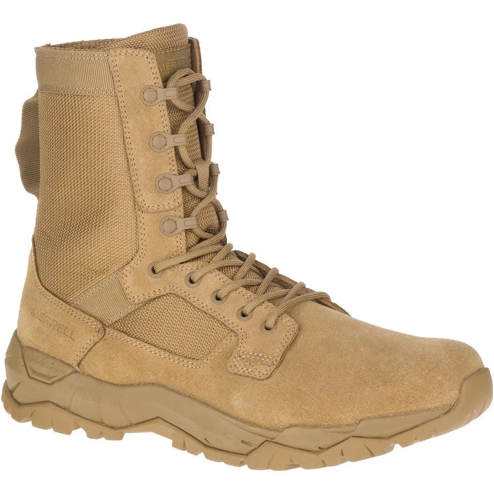 Merrell Boots: Unisex J099375 Tan MQC 2 Slip Resistant Tactical Work Boot 3 Merrell Boots: Unisex J099375 Tan MQC 2 Slip Resistant Tactical Work Boot