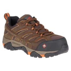 Merrell Footwear: Men's J11119 Moab Vertex Vent Composite Toe Work Shoes -Work Shoe Store j11119.1