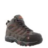 Merrell Boots: Men's J11515 Pewter Orange Moab Vertex Mid Composite Toe Waterproof Work Boot -Work Shoe Store j11515