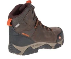Merrell Boots: Men's J15735 Brown Orange Phaserbound Composite Toe Waterproof Work Hiker 8 Merrell Boots: Men's J15735 Brown Orange Phaserbound Composite Toe Waterproof Work Hiker -Work Shoe Store j15735 1