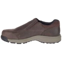 Merrell Shoes: Men's J20995 Brown Sutton Moc Steel Toe Slip Resistant Slip On Work Shoe 9 Merrell Shoes: Men's J20995 Brown Sutton Moc Steel Toe Slip Resistant Slip On Work Shoe -Work Shoe Store j20995 1
