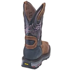 Justin Boots: Men's WK2104 Steel Toe EH Cowboy Work Boots -Work Shoe Store justin wk2104 b 01
