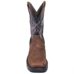 Justin Boots: Men's WK2104 Steel Toe EH Cowboy Work Boots -Work Shoe Store justin wk2104 f 01