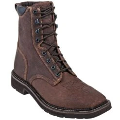 Justin Boots: Men's Composite Toe SE462 EH Waterproof Stampede Work Boots -Work Shoe Store justin wk460 090 p 01 2