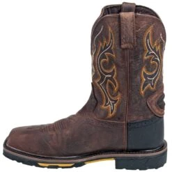 Justin Boots: Men's SE4625 Composite Toe Waterproof EH Wellington Boots -Work Shoe Store justin wk4625 100 i 01