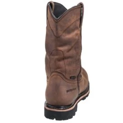 Justin Boots: Men's WK4630 Brown 10" Composite Toe Boots 15 Justin Boots: Men's WK4630 Brown 10" Composite Toe Boots -Work Shoe Store justin wk4630 b 01