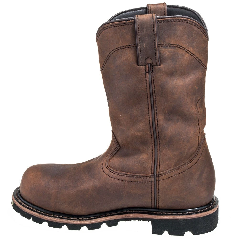 Justin Boots: Men's WK4630 Brown 10" Composite Toe Boots 7 Justin Boots: Men's WK4630 Brown 10" Composite Toe Boots - Image 5