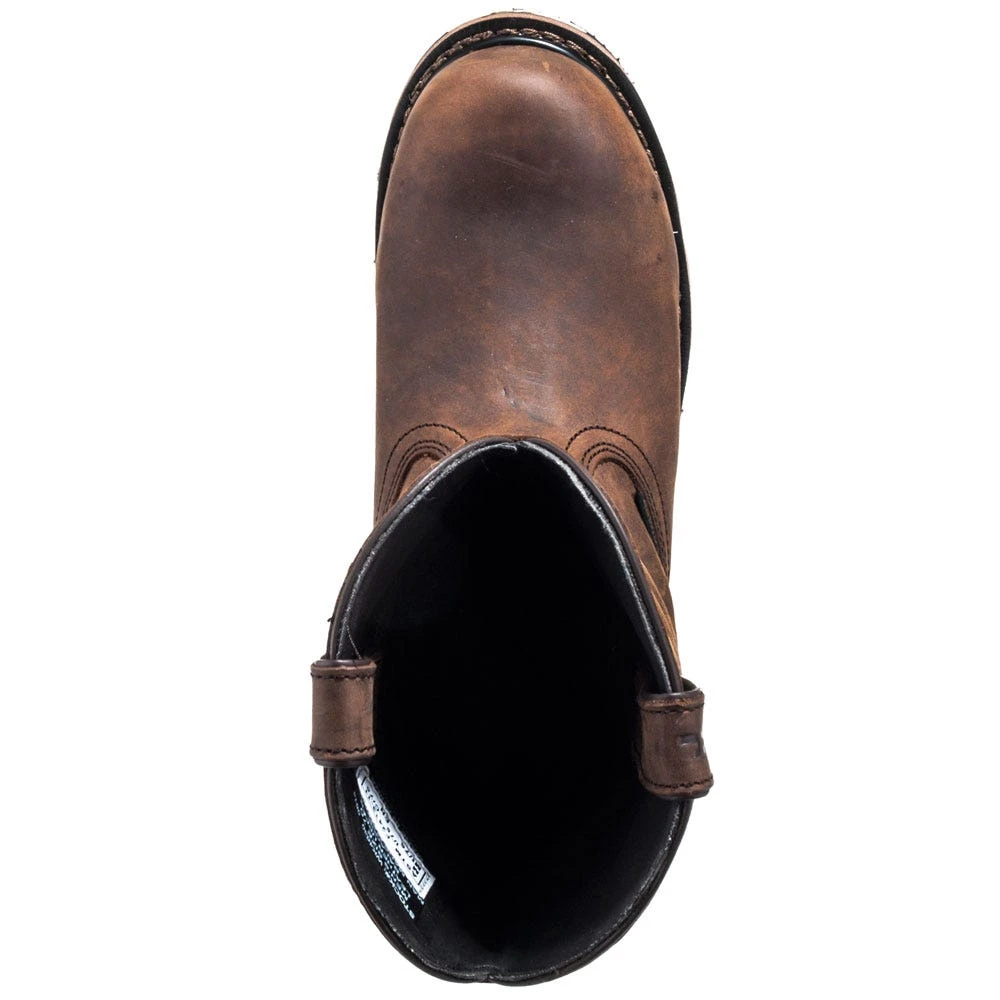 Justin Boots: Men's WK4630 Brown 10" Composite Toe Boots 4 Justin Boots: Men's WK4630 Brown 10" Composite Toe Boots - Image 2