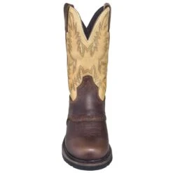 Justin Boots: Men's SE4660 Brown Stampede Cowboy Boots -Work Shoe Store justin wk4660 080 f 01