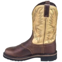 Justin Boots: Men's SE4660 Brown Stampede Cowboy Boots -Work Shoe Store justin wk4660 080 i 01