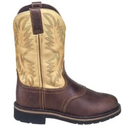 Justin Boots: Men's SE4660 Brown Stampede Cowboy Boots -Work Shoe Store justin wk4660 080 o 01