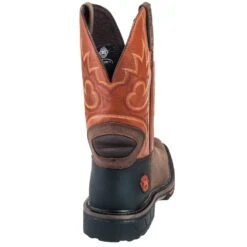 Justin Boots: Men's SE4944 Two Tone Leather EH Cowboy Work Boots 15 Justin Boots: Men's SE4944 Two Tone Leather EH Cowboy Work Boots -Work Shoe Store justin wk4944 090 b 01