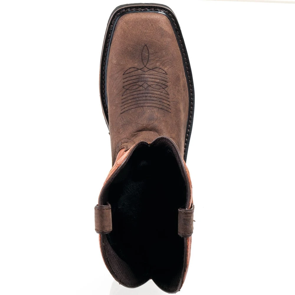 Justin Boots: Men's SE4944 Two Tone Leather EH Cowboy Work Boots 4 Justin Boots: Men's SE4944 Two Tone Leather EH Cowboy Work Boots - Image 2