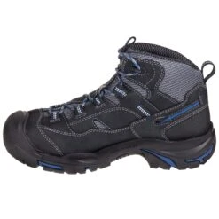 KEEN Utility Boots: Men's 1014605 Grey Waterproof EH Braddock Mid Hikers -Work Shoe Store keen 1014605 i 01