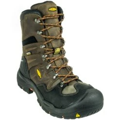 KEEN Utility Boots: Men's 8 Inch Coburg 1017833 Waterproof Steel Toe Work Boots -Work Shoe Store keen 1017833 1