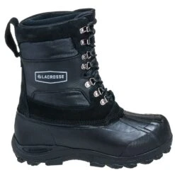 LaCrosse Boots: Men's 600802 Black Waterproof Outpost II Boots -Work Shoe Store lacrosse 600802 o 01