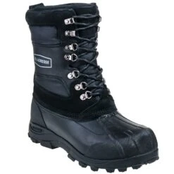LaCrosse Boots: Men's 600802 Black Waterproof Outpost II Boots -Work Shoe Store lacrosse 600802 p 01