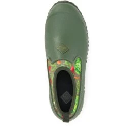 Muck Boots: Women's M2LW 302 Green Veggie Print Muckster II Low Insulated Boot -Work Shoe Store m2lw 302 3