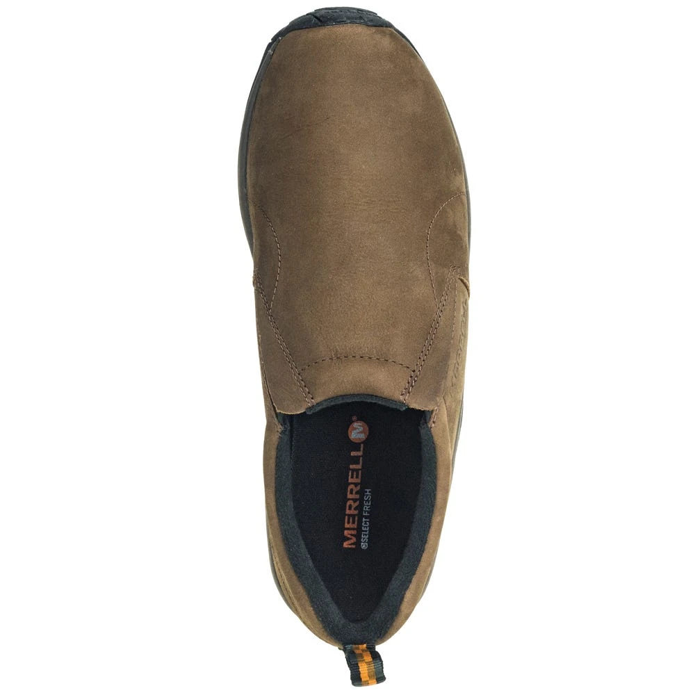 Merrell Shoes: Men's J63839W Brown Nubuck Jungle Moc Slip-On Shoes 4 Merrell Shoes: Men's J63839W Brown Nubuck Jungle Moc Slip-On Shoes - Image 2