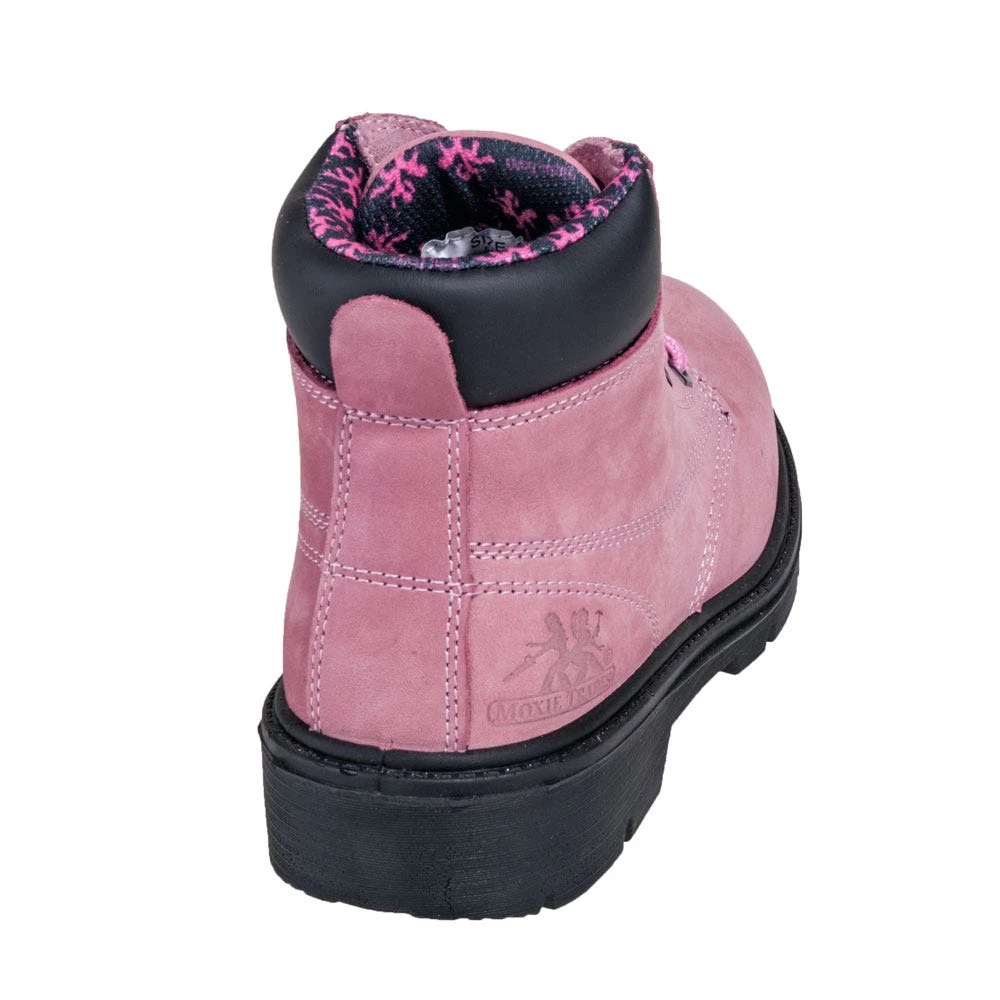 Moxie Boots: Women's 50162 Steel Toe Waterproof EH Pink Alice Work Boots 5 Moxie Boots: Women's 50162 Steel Toe Waterproof EH Pink Alice Work Boots - Image 3
