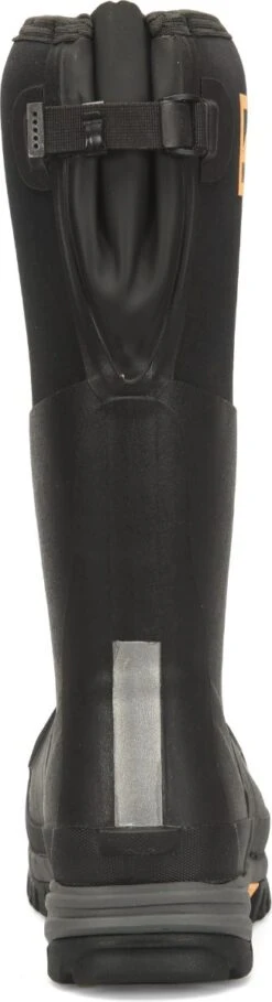 Matterhorn Boots: Men's MT203 Black Steel Toe 16" Mud Jumper Metguard Puncture Resisting Rubber Boot -Work Shoe Store mt203 500xauto heel