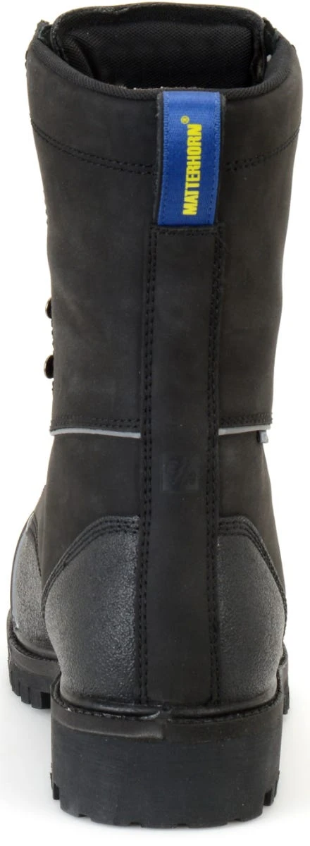 Matterhorn Boots: Men's MT903 Black 10" Waterproof Internal Metguard Work Boot 7 Matterhorn Boots: Men's MT903 Black 10" Waterproof Internal Metguard Work Boot - Image 5