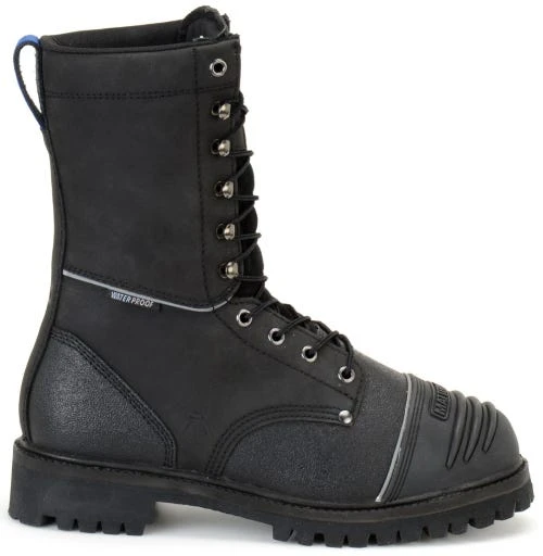 Matterhorn Boots: Men's MT903 Black 10" Waterproof Internal Metguard Work Boot 4 Matterhorn Boots: Men's MT903 Black 10" Waterproof Internal Metguard Work Boot - Image 2
